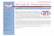Number 42 Oak Ridge National Laboratory SCALE Newsletter · Oak Ridge National Laboratory Number 42 Oak Ridge National Laboratory Number 28 The SCALE development team is putting the