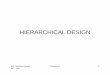 HIERARCHICAL DESIGN - Cleveland State University · RTL Hardware Design by P. Chu Chapter 13 58 • Logical partition: – Help development and verification process for human designers