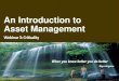 An Introduction to Asset Managementefcnetwork.org/documents/2013/12/webinar_assetmgmt_component… · An Introduction to Asset Management Webinar 3: Criticality. CORE COMPONENT 3