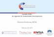 Canada 2030: An Agenda for Sustainable Development · Canada 2030: An Agenda for Sustainable Development Shannon Kindornay, NPSIA February 26, 2015. Presentation Overview ... •