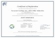 Certificate of Registration… · Certificate of Registration This certifies that the Quality Management System of Accurate Castings, Inc., d/b/a Hiler Industries 118 Koomler Drive