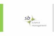 Our portfolio - SBSM · and resources necessary to differentiate the project cycle into its phases and to apply adequate project management instruments, including essential forms