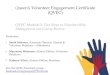 Queen’s Volunteer Engagement Certificate (QVEC)€¦ · Queen’s Volunteer Engagement Certificate (QVEC) QVEC Module 5: Five Steps to Volunteer Risk Management and Course Review