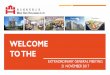 WELCOME TO THE - Amazon S3€¦ · WELCOME TO THE EXTRAORDINARY GENERAL MEETING 21 NOVEMBER 2017 Local Property Development Overseas Property Purpose Built Student Accommodation Construction