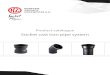 Socket cast iron pipe system - Italwarmi€¦ · Product catalogue Socket cast iron pipe system. 3 Wide range of products: Pipes, siphons, stormwater dampers, inspection pipes, rainwater