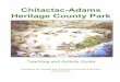 Chitactac-Adams Heritage County Park · Santa Clara County Parks & Recreation Chitactac-Adams Heritage County Park . 5 . Field Trip Overview . The California Indians who lived at