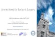 Unmet Need for Bariatric Surgery - Irspen · Unmet Need for Bariatric Surgery IrSPEN Conference, March 28th 2017 Professor Patricia M Kearney Professor of Epidemiology, HRB Research