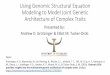 Using Genomic Structural Equation Modeling to Model Joint ... · Using Genomic Structural Equation Modeling to Model Joint Genetic Architecture of Complex Traits. Presented by: Andrew
