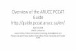 Overview of the ARUCC PCCAT Guide · CALGARY WEB DESIGN BLUE OCEAN . ARWCC PCCAT Pan-Canadian Consortium on Information release: Launch of the ARUCC PCCAT Transcript and Transfer