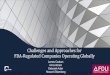 Challenges and Approaches for FDA-Regulated Companies ...€¦ · Challenges and Approaches for FDA-Regulated Companies Operating Globally. The Sheer Number of International Regulatory