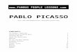 Famous People Lessons - Pablo Picasso  · Web viewPablo Picasso (1881–1973) is probably one of history’s most famous names. He was a Spanish painter and sculptor and perhaps