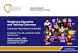 Workforce Education and Training Workforce Education and Training Outcomes Community Policy Advisory