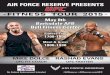 AIR FORCE RESERVE PRESENTSmedia.afreserve.com/flyers/1942_UFC_FitnessTour_Barksdale_Flyer.… · Fitness Talk 1700-1800 Meet & Greet 1800-1930 MIKE DOLCE UFC FIT COACH RASHAD EVANS