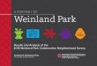 A PORTRAIT OF Weinland Park - The Columbus Foundation€¦ · A Portrait of Weinland Park, 2016 35 Portrait Clustering Components and Segments1 36 Households & Employment 43 Neighborhood,