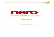 Nero PhotoShow Deluxe 4 - Nero Multimedia Suite€¦ · 8.3 Watching a PhotoShow 27 8.4 Adding Photos to a PhotoShow 27 8.5 Adding Music to a PhotoShow 28 8.6 Adding Introductory