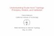 Understanding Router-level Topology: Principles, Models ... · Understanding Router-level Topology: Principles, Models, and Validation David Alderson California Institute of Technology