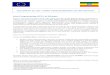 ROADMAP for EU+ JOINT PROGRAMMING ON NUTRITION · ROADMAP for EU+ JOINT PROGRAMMING ON NUTRITION Joint Programming of EU+ in Ethiopia Early in 2013, the European Union (EU) along