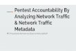 Pentest Accountability By Analyzing Network Traffic ... · Pentest Accountability By Analyzing Network Traffic & Network Traffic Metadata RP1 Presentation By Henk van Doorn & Marko