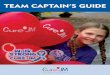 TEAM CAPTAIN’S GUIDE€¦ · Welcome Team Captain! We are so excited to have you as a Walk Strong to Cure JM™ Team Captain! Thank you for stepping forward to make a difference
