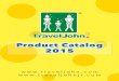Product Catalog 2015 - traveljohn.com€¦ · Product Catalog 2015 . Travel John Products Introduction Patended Technology Disposable Urinal Bags TravelJohn Sidekick Display Sickness
