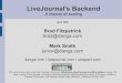 LiveJournal's Backend - LiveJournal Overview ... OMG i like totally hate my parents they just dont understand