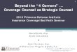 Beyond the “4 Corners” … Coverage Counsel as Strategic Counsel€¦ · Beyond the “4 Corners” … Coverage Counsel as Strategic Counsel 2016 Primerus Defense Institute Insurance