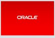 Oracle Online Training Materials€¦ · Oracle Online Training Materials – Usage Agreement Use of the information, documents and online training courses (collectively, Materials)
