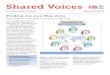 Shared Voices - MS Society of Canada€¦ · Dan Buettner, "The Blue Zones: Lessons for Living Longer from the People Who've Lived the Longest." (National Geographic Society), 2008