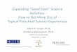 “Good Start” Science Activities: How Get More Out of ...nieer.org/.../11/NAEYC-2016-Good-Start-Science-SLIDES-3-Nov-2016… · Expanding “Good Start” Science Activities: How