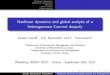 Nonlinear dynamics and global analysis of a heterogeneous ...€¦ · Nonlinear dynamics and global analysis of a heterogeneous Cournot duopoly Fausto Cavalli 1, A.K. Naimzada 1 and