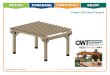 Project 304 Deck Pergola - DecksDirect · Project 304 Deck Pergola OZCO Project #304 - Deck Pergola 1. V2.00 - Installation Instructions, Specifications and Project Plans are effective