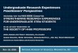 Undergraduate Research Experiences - National Academiessites.nationalacademies.org/cs/groups/dbassesite/documents/webp… · undergraduate research experiences practitioners’ perspectives