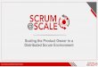 Scaling the Product Owner in a Distributed Scrum Environment€¦ · Scaling the Product Owner in a Distributed Scrum Environment Case Study by ERNESTO CUSTODIO. 2 Ernesto Custodio
