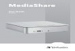 MediaShare User Guide ENGLISH - Verbatim€¦ · interface just like any other ﬁ le or folder on your hard drive and is available on demand from the shortcut. See Chapter 2, “MediaShare