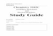 Acid/Base Reactions and Electrochemistry Study Guide · remainder of the course will involve the study of electrochemistry which looks at how the transfer of electrons in chemical