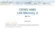 CENG 4480 L09 Memory 2 - Chinese University of Hong Kong · CENG4480 L09. Memory-2 *Tree Decoder Mux • Column mux can use pass transistors – Use nMOS only, precharge outputs •