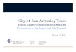 Cityy, of San Antonio, Texas - Rivard Report ... Cityy, of San Antonio, Texas Public Safety Compensation