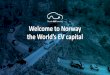 Welcome to Norway the World’s EV capital - Tu.no€¦ · Welcome to Norway the World’sEV capital. Program •Introduction Petter Haugneland, Norwegian EV Association •Perspectives