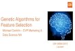 Genetic Algorithms for Feature Selection - 2015 - Conklin...آ  Genetic Algorithms for Feature Selection