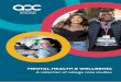 MENTAL HEALTH & WELLBEING - Association of Colleges · MENTAL HEALTH AND WELLBEING: A collection of college case studies is a snapshot of just some of the brilliant work going on