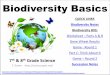 Biodiversity Basics - MRSTOMM.COM - HOME · Biodiversity Basics 7th & 8th Grade Science ... If not, close your notebook and listen. You will have to finish the videos and notes on