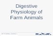 Digestive Physiology of Farm Animals...Digestive Physiology of Farm Animals . WF-R ANIMAL SCIENCE 1 Introduction •Digestion- the process of breaking feed down into simple substances