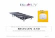 USE UNDER GRAVITY CONDITIONS OR WITH A LOW PRESSURE … · USE UNDER GRAVITY CONDITIONS OR WITH A LOW PRESSURE SYSTEM . BIOSUN-340_(anglais).doc, version 1, ... Number of solar panels