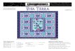A Free Project Sheet Viva Terra · Featuring fabrics from the Viva Terra collection from PROCESS COLOR: GRAYSCALE: B/W: Batting 72” x 90” (Recommended: Air Lite ® Colour Me 100%