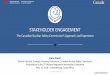 Stakeholder Engagement: The Canadian Nuclear Safety ...nuclearsafety.gc.ca/eng/pdfs/Presentations/CNSC... · 5/18/2018  · STAKEHOLDER ENGAGEMENT The anadian Nuclear Safety ommission’s