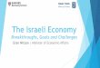 The Israeli Economy - Harvard University · Israel –a Macroeconomic Overview 2. Challenges 3. Three developments that have transformed Israel’s economy in the 21st century: 1