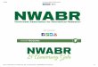 STAY CONNECTED - NWABR...STAY CONNECTED. 10/3/2016 Your Chance to Support NWABR's Mission ... Read about the evening gala and see the event photos If you missed the event, but would
