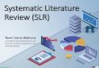 Systematic Literature Review (SLR)...Romi Satria Wahono 2 •SMA Taruna Nusantara Magelang (1993) •B.Eng, M.Eng and Ph.D in Software Engineering Saitama University Japan (1994-2004)