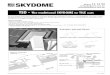 TSD - The traditional for - Skydome · The fully flashed metal framed skylight, specifically designed for Australian conditions. The SKYDOME’s vast range of sizes and glazing options