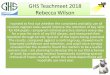 GHS Teachmeet 2018 - Greenbank High School€¦ · GHS Teachmeet 2018 Rebecca Wilson I wanted to find out whether the consistent and daily use of revision register tasks would improve